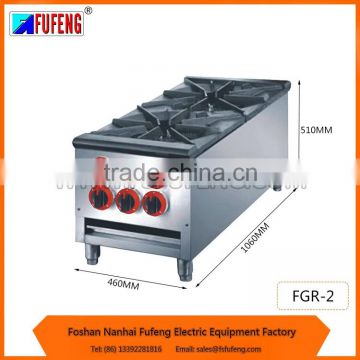 Double burners gas stove manufacturers china gas cooker stove with good price