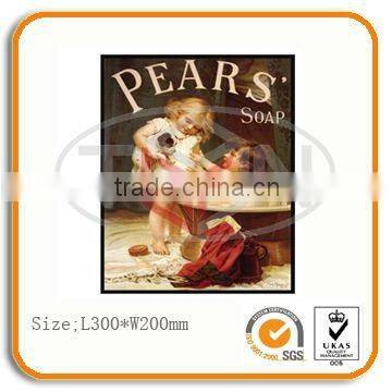 elegant Medium size tin sign