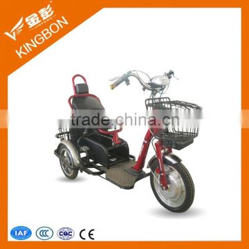 Electric scooter tricycle