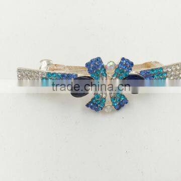 Hair Accessory, Bow Tie Crystal Fashion Hair Accessory, Hair Jewelry 2015 Wholesale PT1507