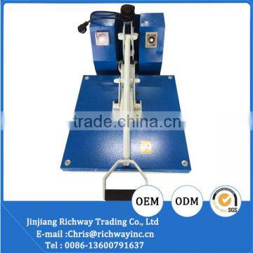 manually operated pressing heat machine