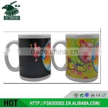 2016 Fashion Ceramic Cup Heat Sensitive Color Changing Mugs
