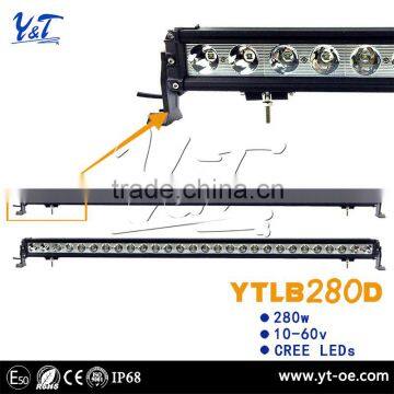 2016 China Manufacturer Auto Spare Parts Waterproof IP 67 Flood Spot Cambo Beam 280W LED Light Bar Fit for all Vehicles