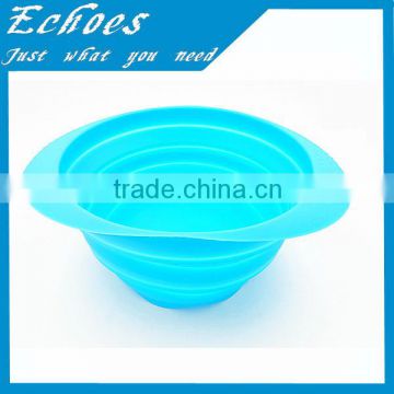 Foldbale silicone vegetable strainer