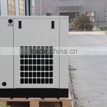 Stationary configuration compressor with high quality