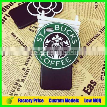 Starbucks 3d silicone mobile phone case cover for LG G Flex 2 cell phone back cover case