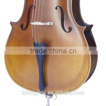Plywood Cello Factory 4/4 Antique With Cello Bow TL-VP011 photo-3