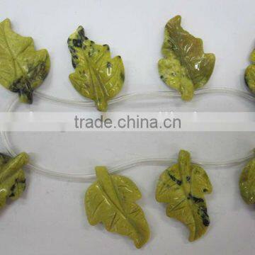 Wholes Loose Gemstone Rondelle Yellow Turquoise Rondelle Beads for Jewelry photo-2