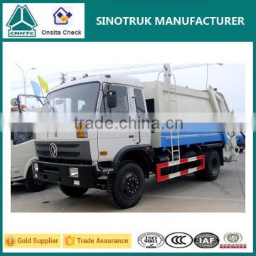 Good Performance160HP Euro III 4x2 China Compactor Garbage Truck