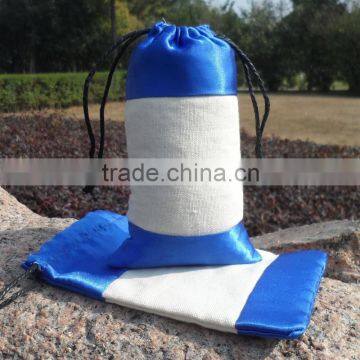 New Design Recycling Natrual Jute Drawstring Bags photo-2