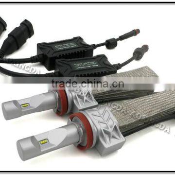 AOXINGDA 2016 Newest LED Headlight G5S H8 H11 4000LM LED Headlight With PHI ZES Chip photo-3