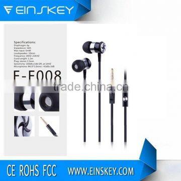 Earphones with Microphone and Volume contral for Android and mobile Phone