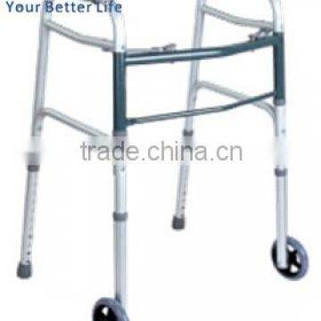 Two Button Folding adult walker