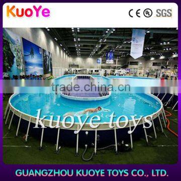 metal frame swimming pool,fiberglass swimming pool,metal wall swimming pool