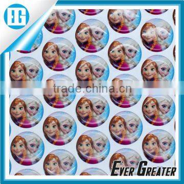 custom cartoon dome sticker 3D Strong Self Adhesive Epoxy Dome Sticker