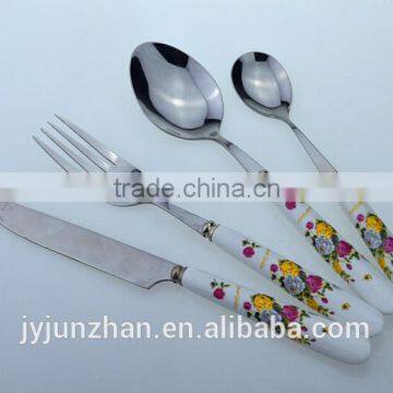 Korean Stainless Steel Cutlery With Nice Gift Box Packing and New Design--Junzhan Factory photo-4
