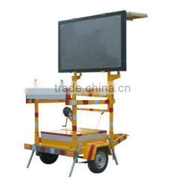 Solar Traffic VMS Sign Trailer/Solar LED Moving Message Sign Trailer