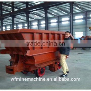 Drop-bottom type mining car used to transport coal, metal ore