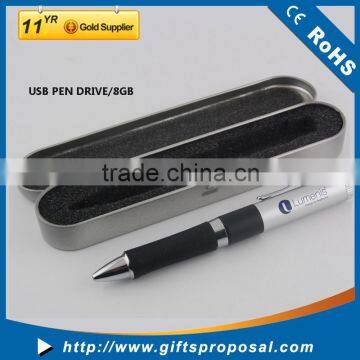 USB Pen disk with gift box and customize OEM logo for promotion, customize capacity available