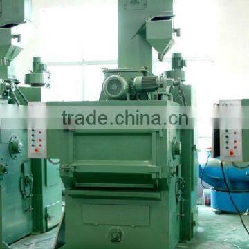 ISO Approved Tumble Sandblaster/Pedrial Type Dry Abrasive Metal Cleaning Machine photo-6