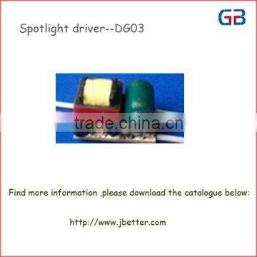 3*1W LED Spotlight driver