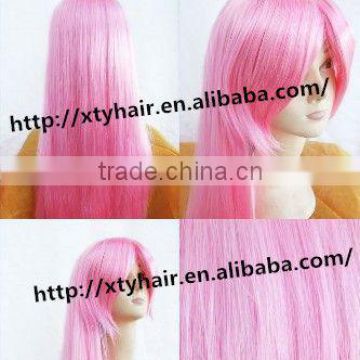 alibaba express wholesale synthetic party wig colorful cartoon wig color cosplay hair wig