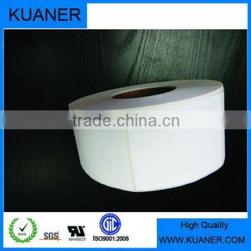 blank thermal transfer label roll for thermal transfer printer