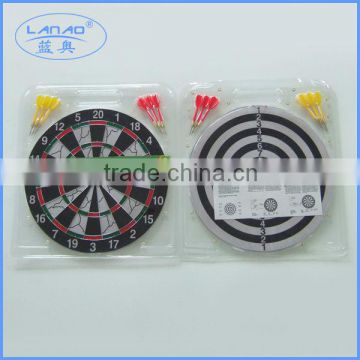 15'' flocked dart board