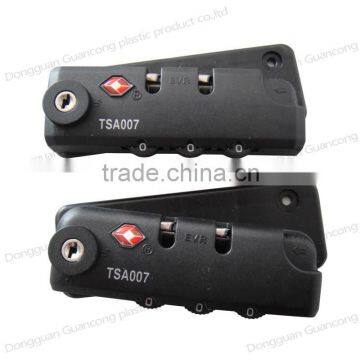 2016 new style Build in zinc/alloy TSA luggage lock