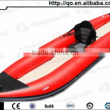 Top quality CE certification pvc inflatable kayak for sale