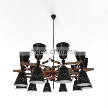 Hot Selling New design with Stainless steel+ Aluminum Luxury Chandelier Light