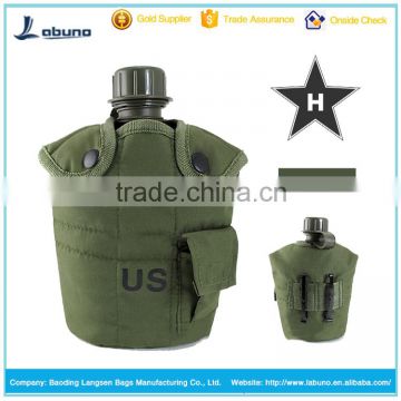 wholesale camo military kettle travel camping kettle plastic 1L water bottles