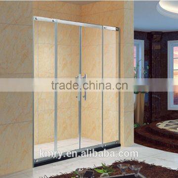 Luxury Straight Stainless Steel Sliding Shower Door (KD5212)