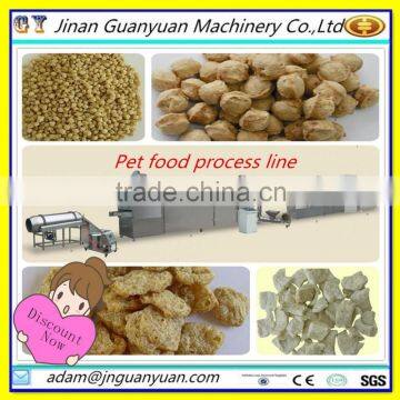 Automatic vegetarian meat making machine/soya protein food prduction line