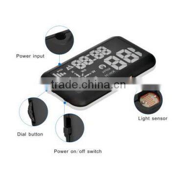 OBD II GPS Head Up Display Projector With Overspeed Warning for All Type of Cars and Vehicles photo-5