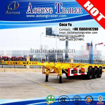 20ft 40feet shipping container skeleton truck trailer chassis used car dealers philippines