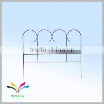 Factory direct supplier customized metal galvanized garden cheap fence