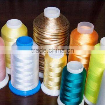 2016 hot sale 120D/2 100% Polyester Embroidery Thread