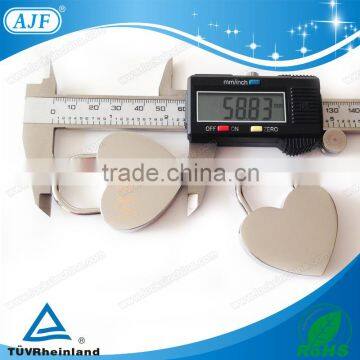 AJF TUV TEST PASSED Top Quality and Hot Sale High Polished Metal Love Lock or Padlock in Heart Shape With Engraving Names Quality Choice photo-3