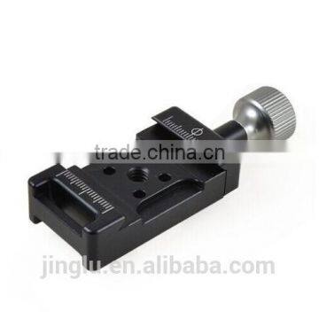 Clamp+Hot Shoe Mount Made for Camera QR Plate &Canon Nikon Speedlight Flash photo-4