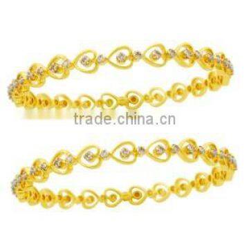 Diamond bangles