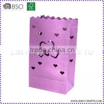 High Quality Luminary Paper Floating Candle Bags For Decoration