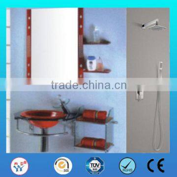 Pure Manual Chromatic Colour Bathroom Glass Basin/sink(WMD-54) photo-5