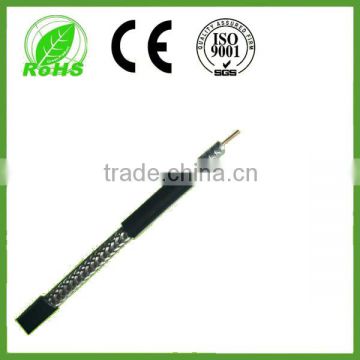 Low loss 75 Ohm coaxial cable rg59 specifications with small MOQ