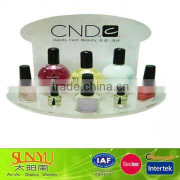 clear acrylic nail polish floor standing rack display