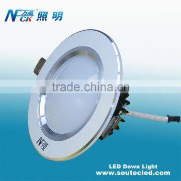 Indoor Energy Efficiency 600Lm 2800K LED Down Lights, Money Saving 7W LED down Lighting supplier