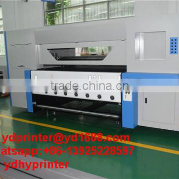 Low printing cost digital inkjet canvas fabric/quilt fabric printing machine