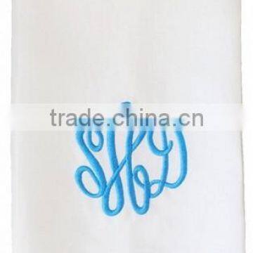 Monogram guest towel LC688