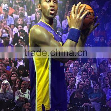 Basketball star lifesize wax figure Kobe Bryant