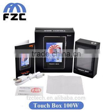 China supplier best box mod smy touch box 100w tc mod